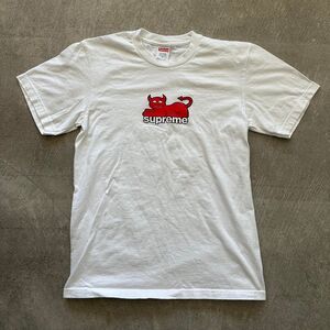 Supreme x Toy Machine White Graphic TShirt